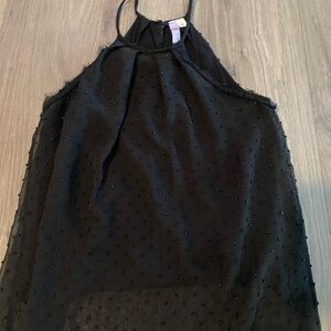 Francescas collection Alya size small black tank top